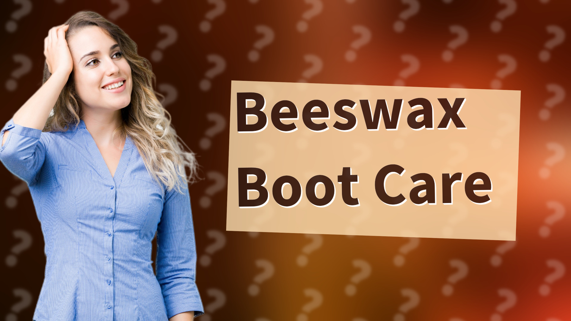 Beeswax Boot Care