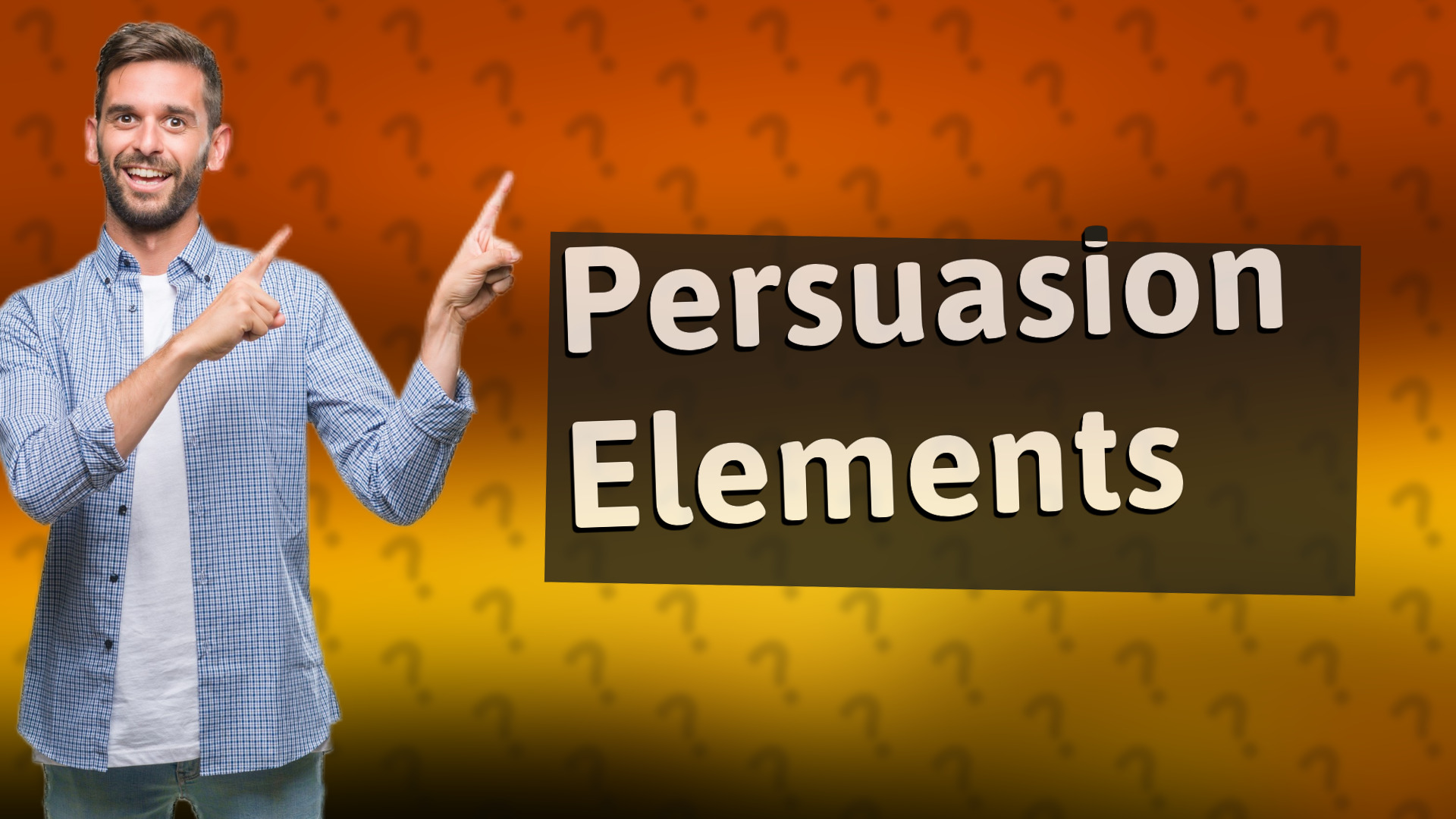 Persuasion Elements