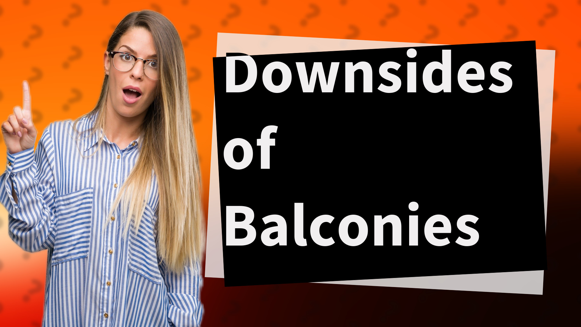 Downsides of Balconies