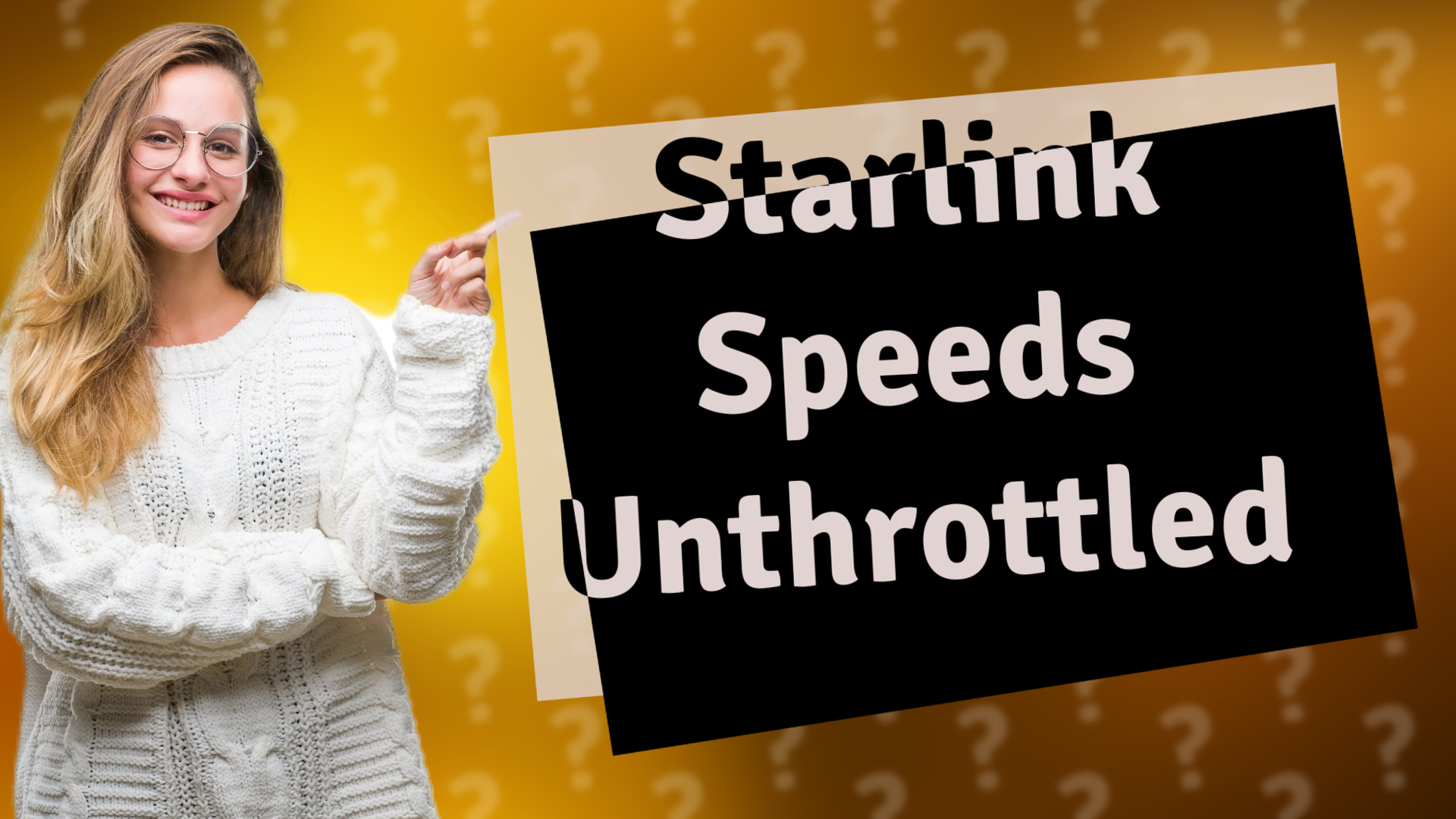 Starlink Speeds Unthrottled