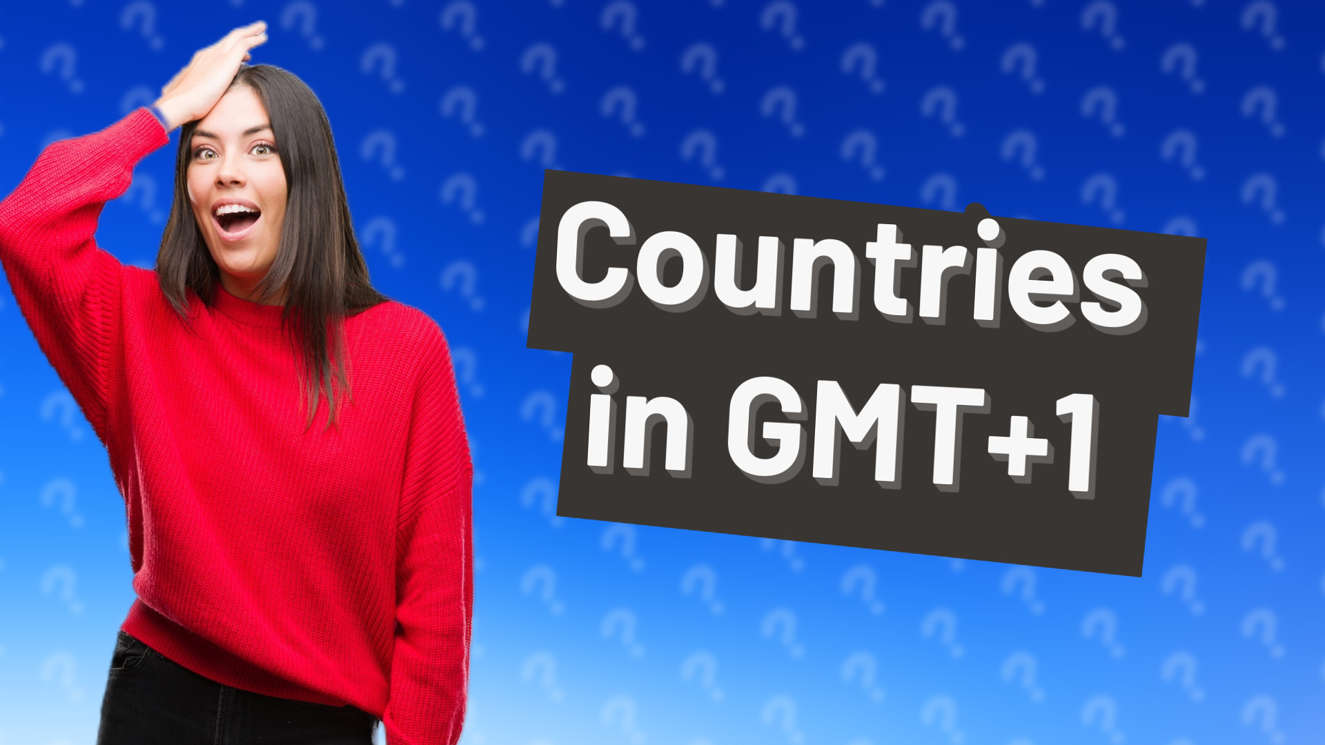 Countries in GMT+1