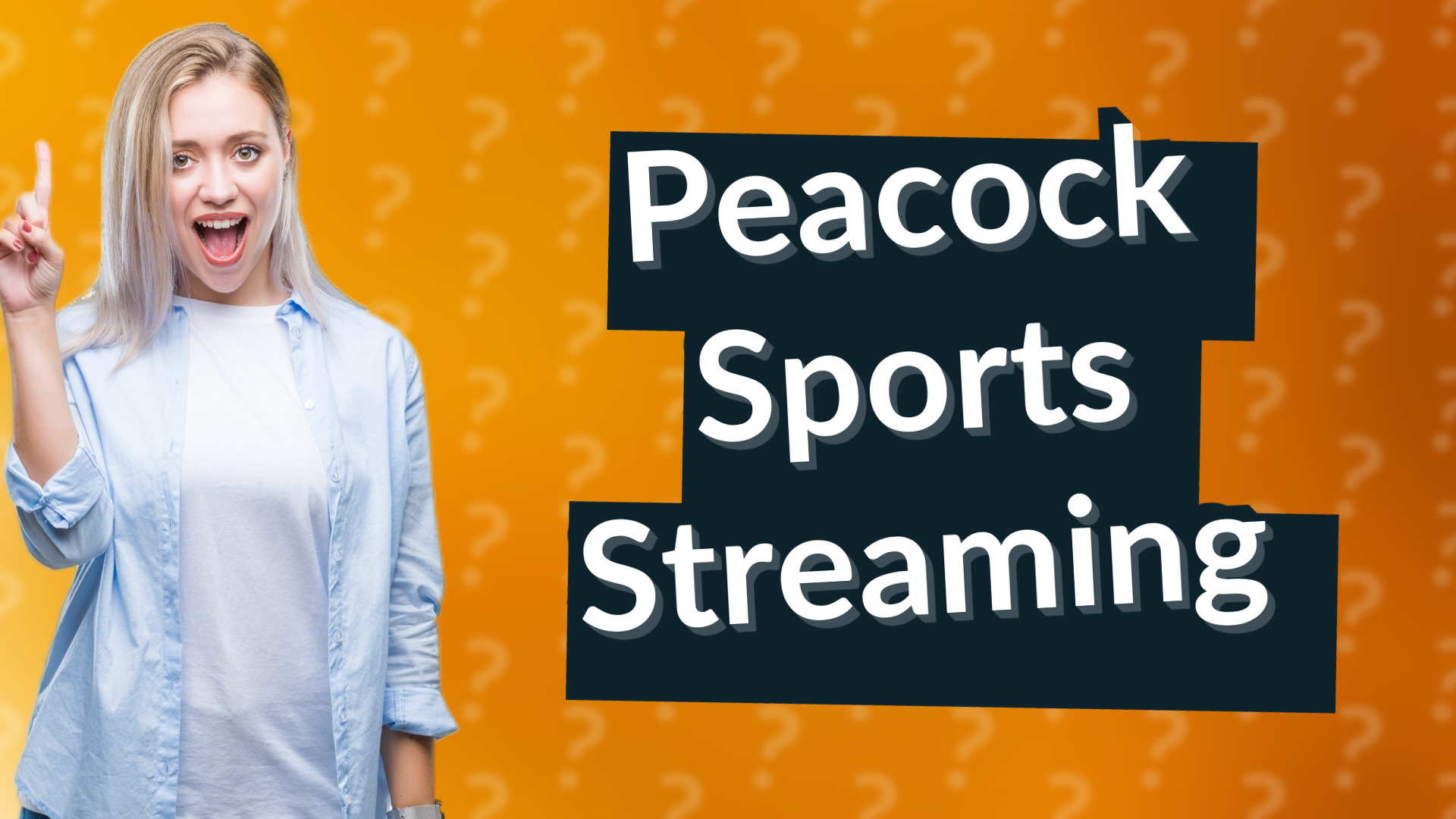 Peacock Sports Streaming