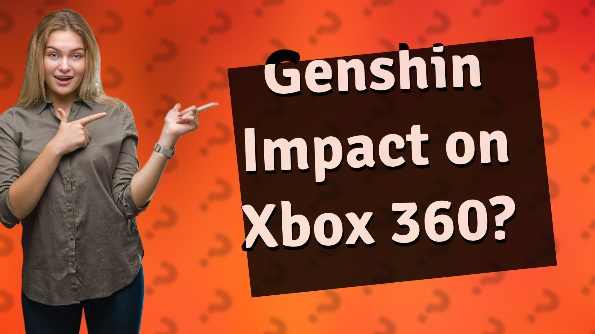Genshin Impact on Xbox 360?