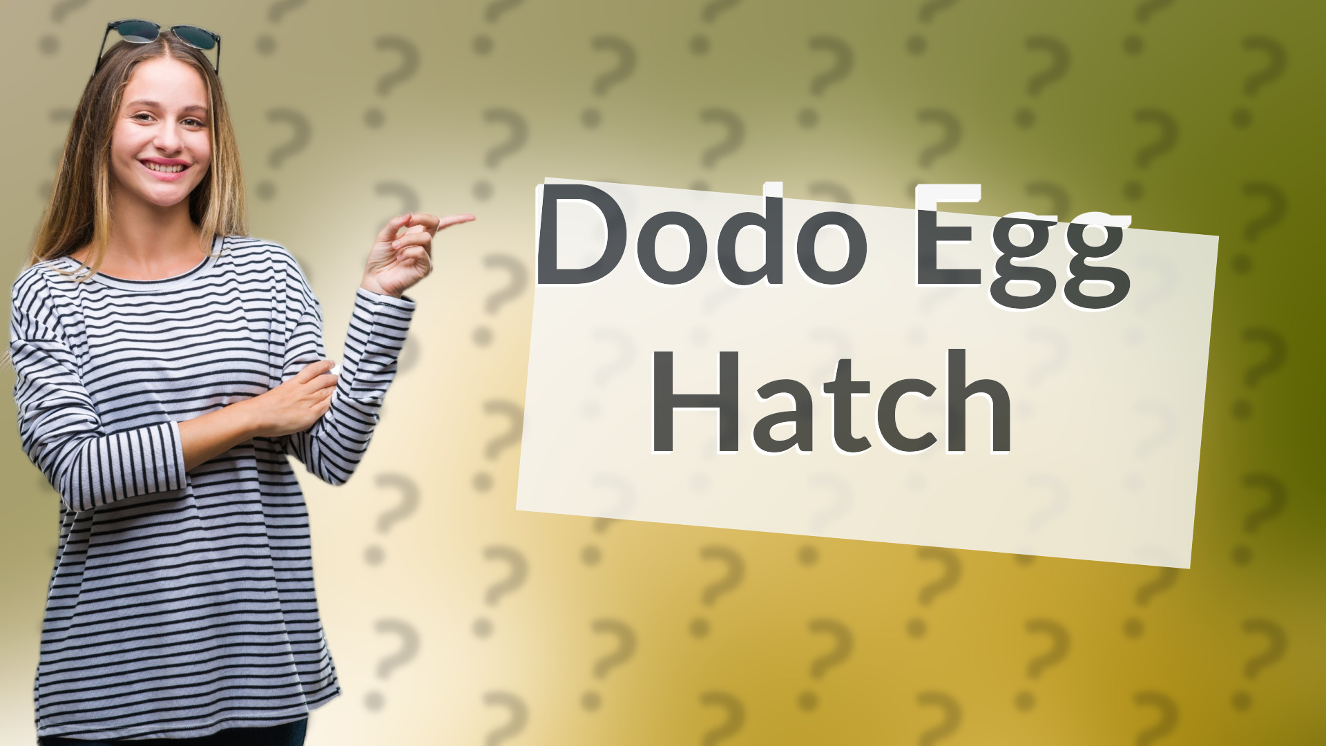 Dodo Egg Hatch
