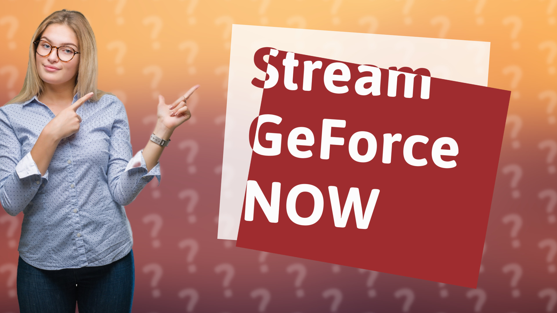 Stream GeForce NOW