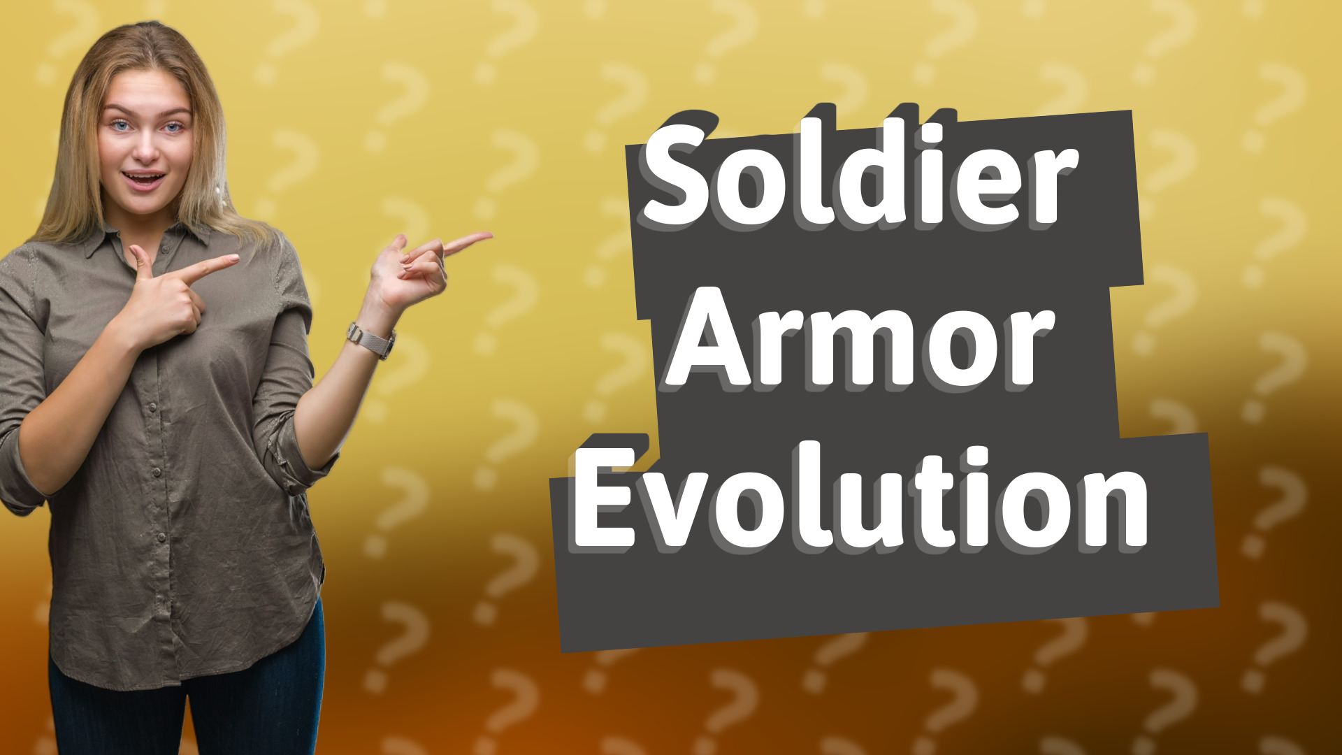 Soldier Armor Evolution