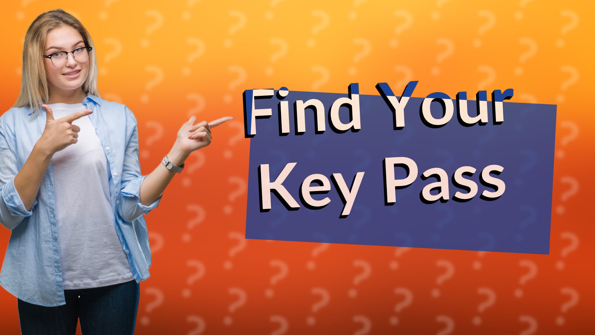 Find Your Key Pass