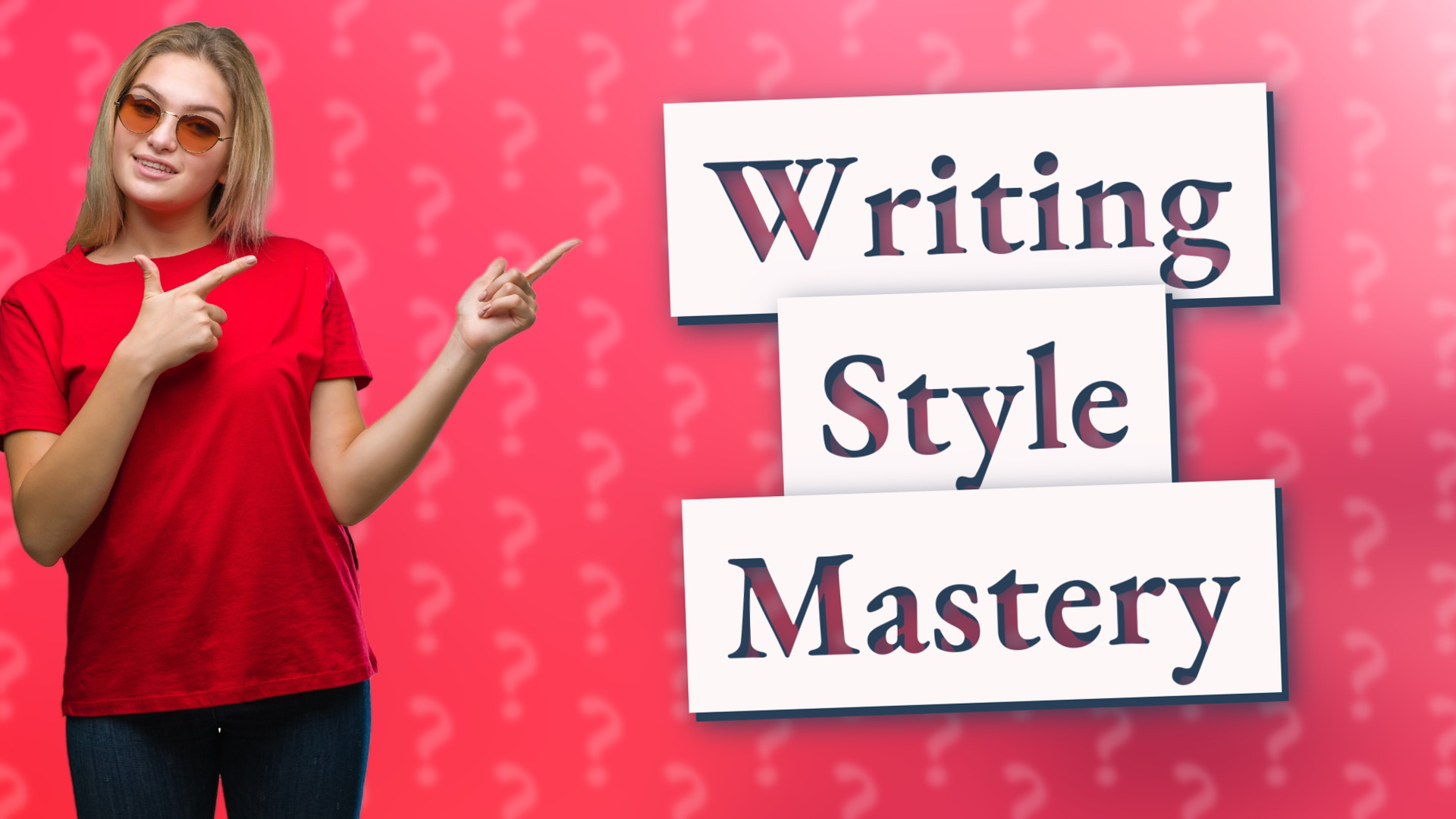 Writing Style Mastery