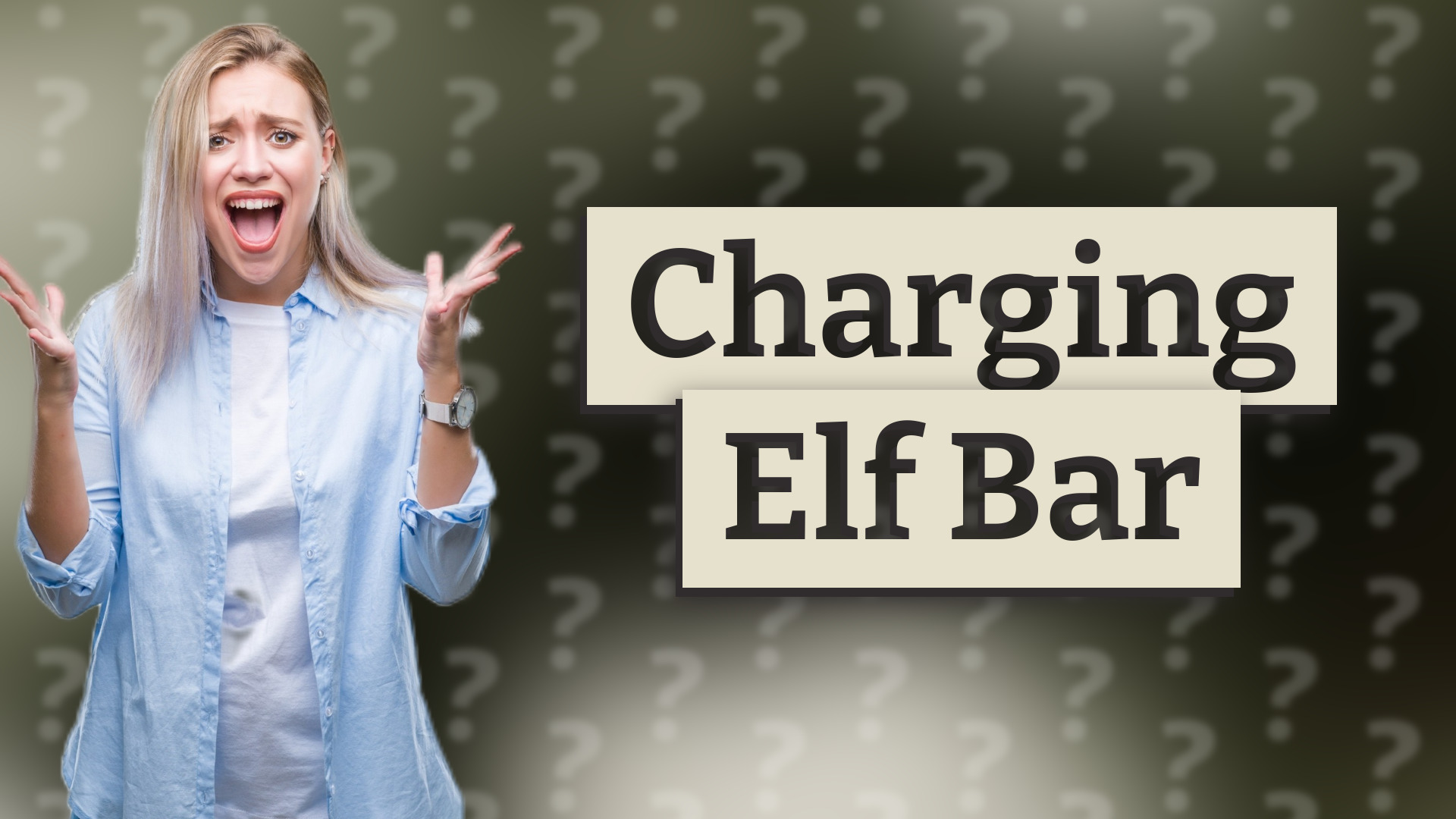 Charging Elf Bar
