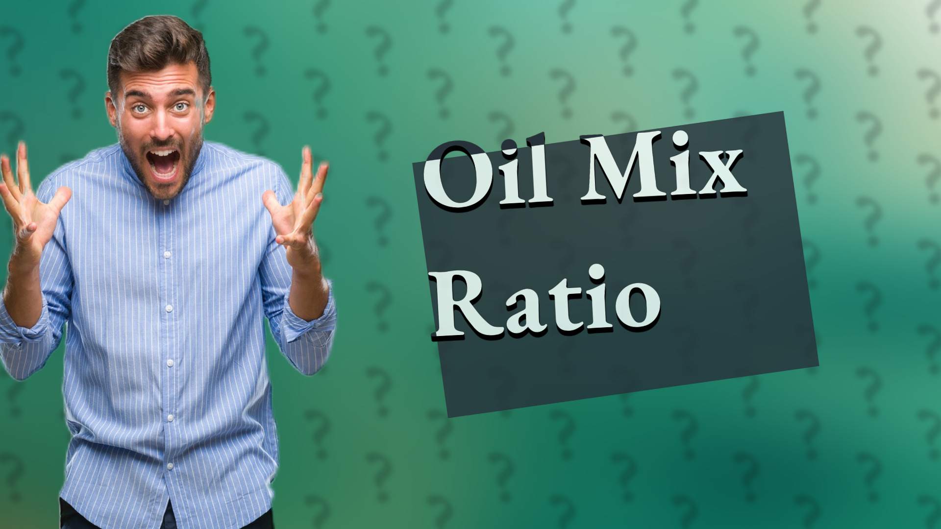 Oil Mix Ratio