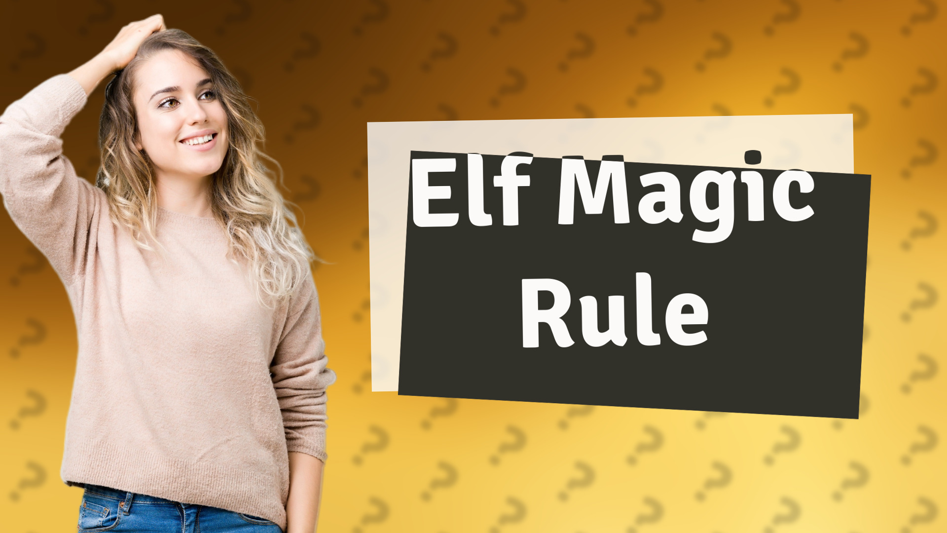 Elf Magic Rule