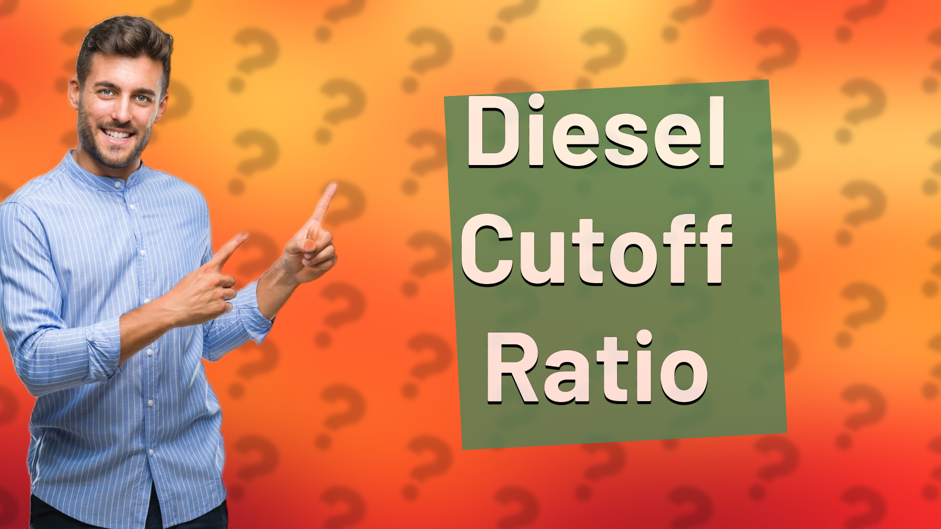 Diesel Cutoff Ratio