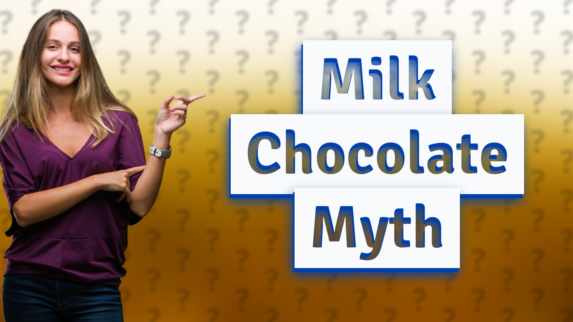 Milk Chocolate Myth