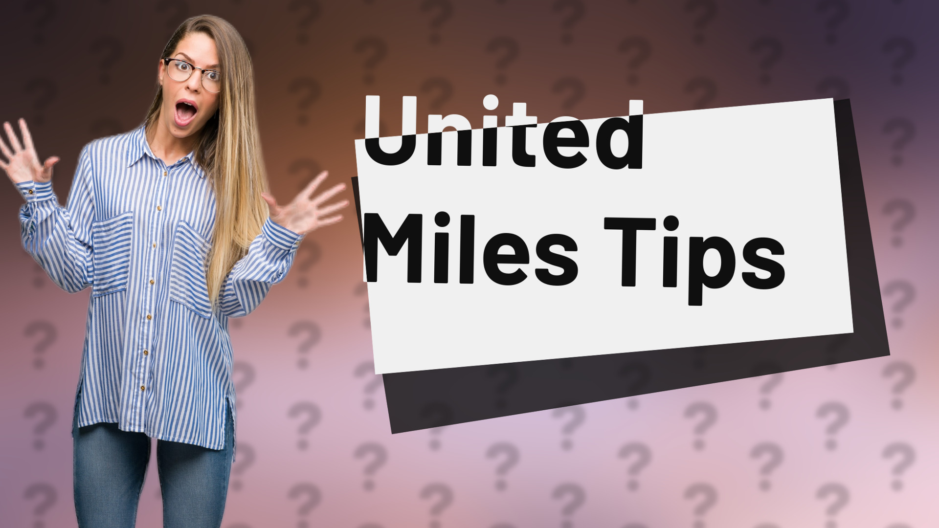 United Miles Tips