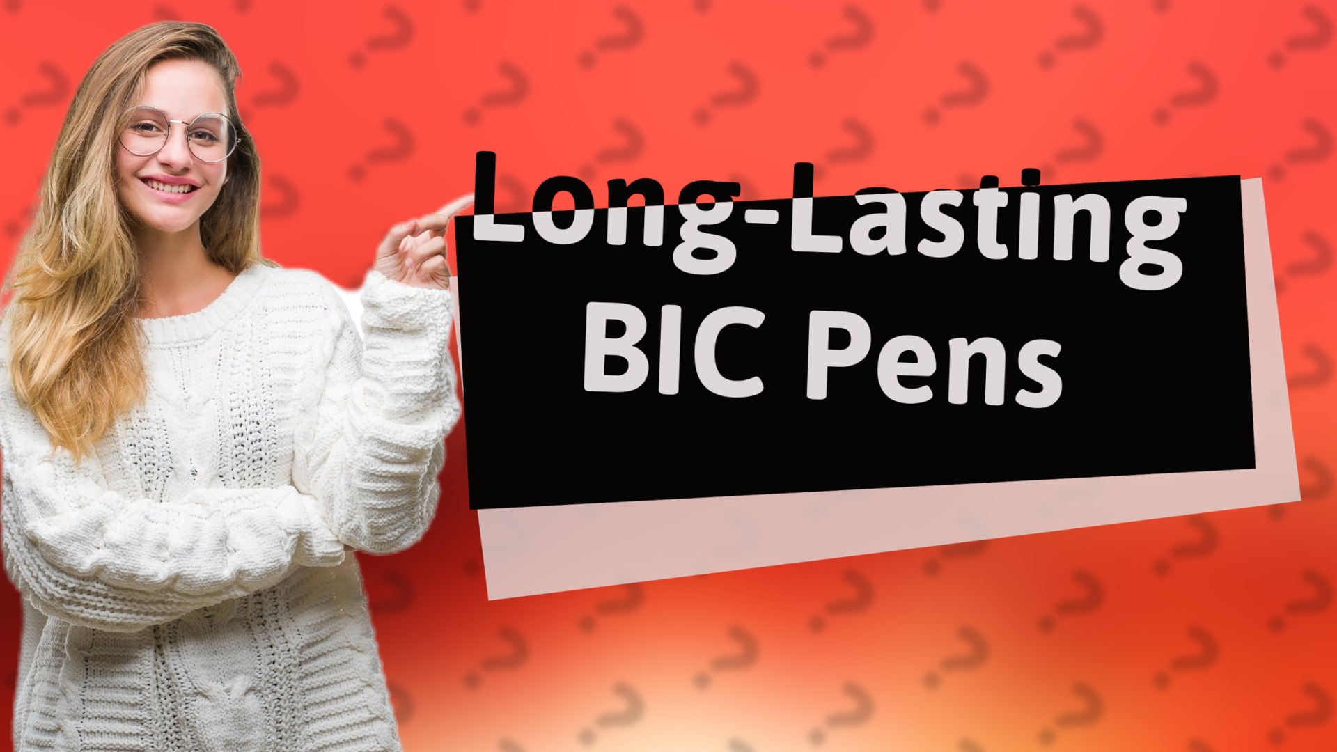 Long-Lasting BIC Pens