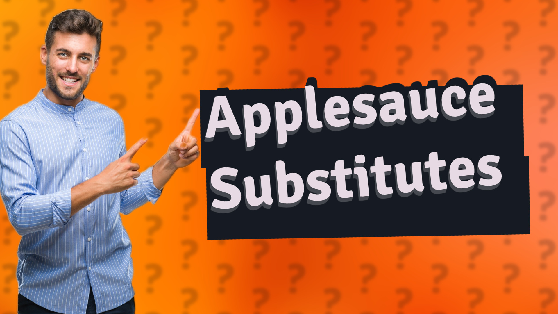 Applesauce Substitutes
