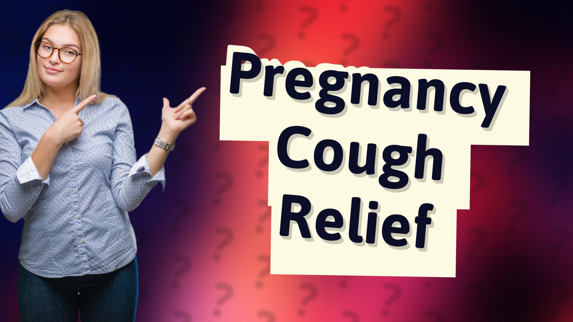 Pregnancy Cough Relief