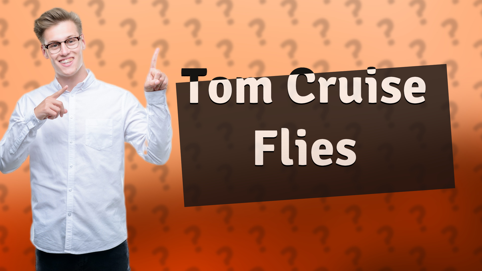 Tom Cruise Flies