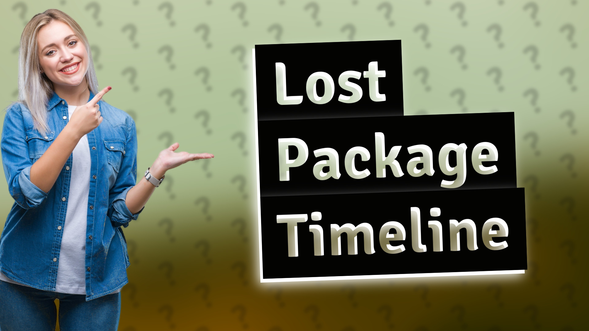 Lost Package Timeline