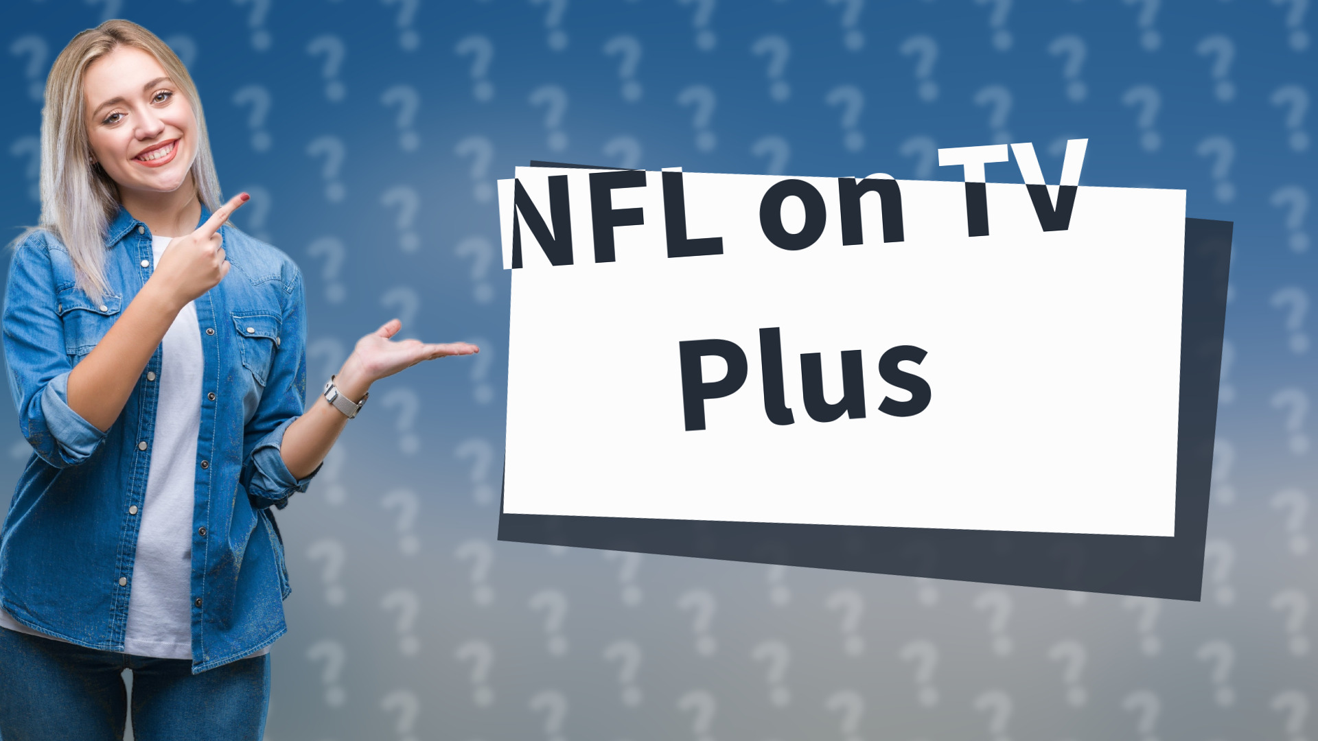 NFL on TV Plus