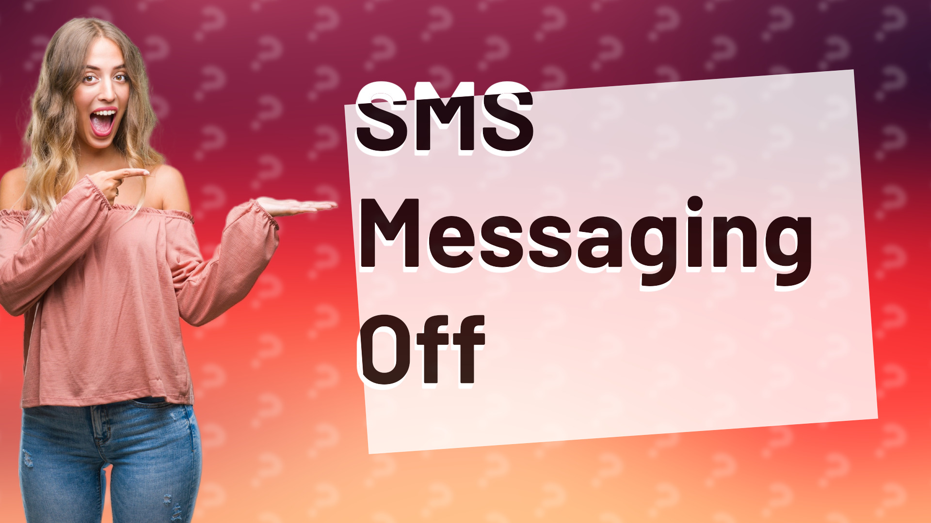 SMS Messaging Off