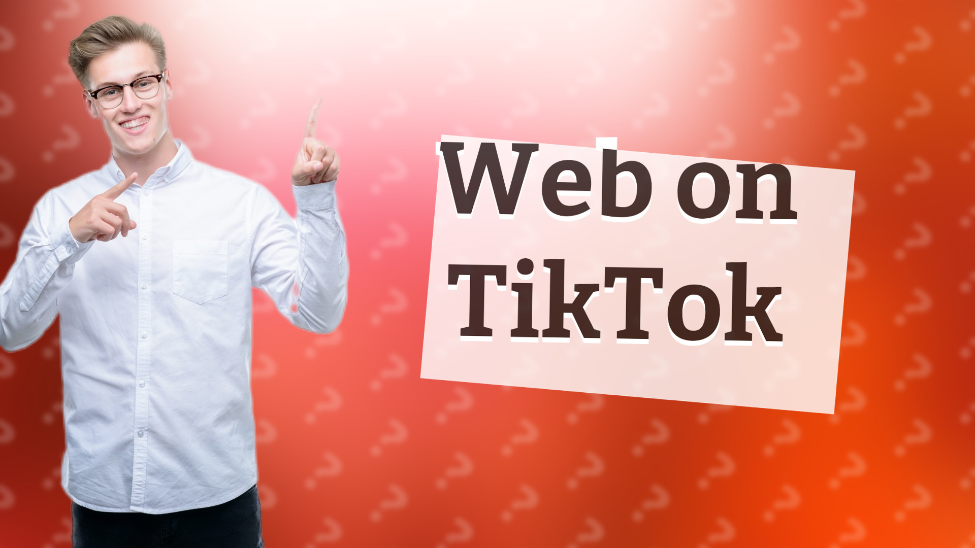 Web on TikTok