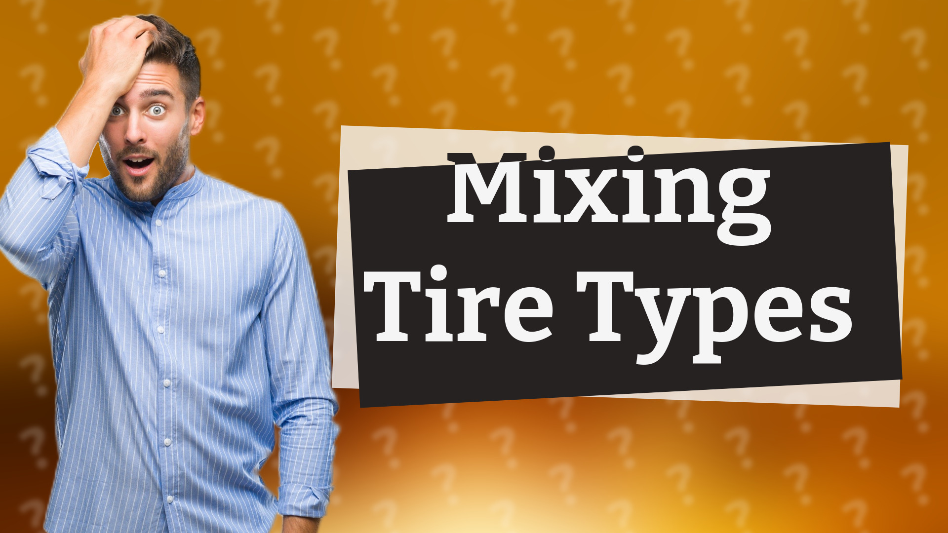 Mixing Tire Types