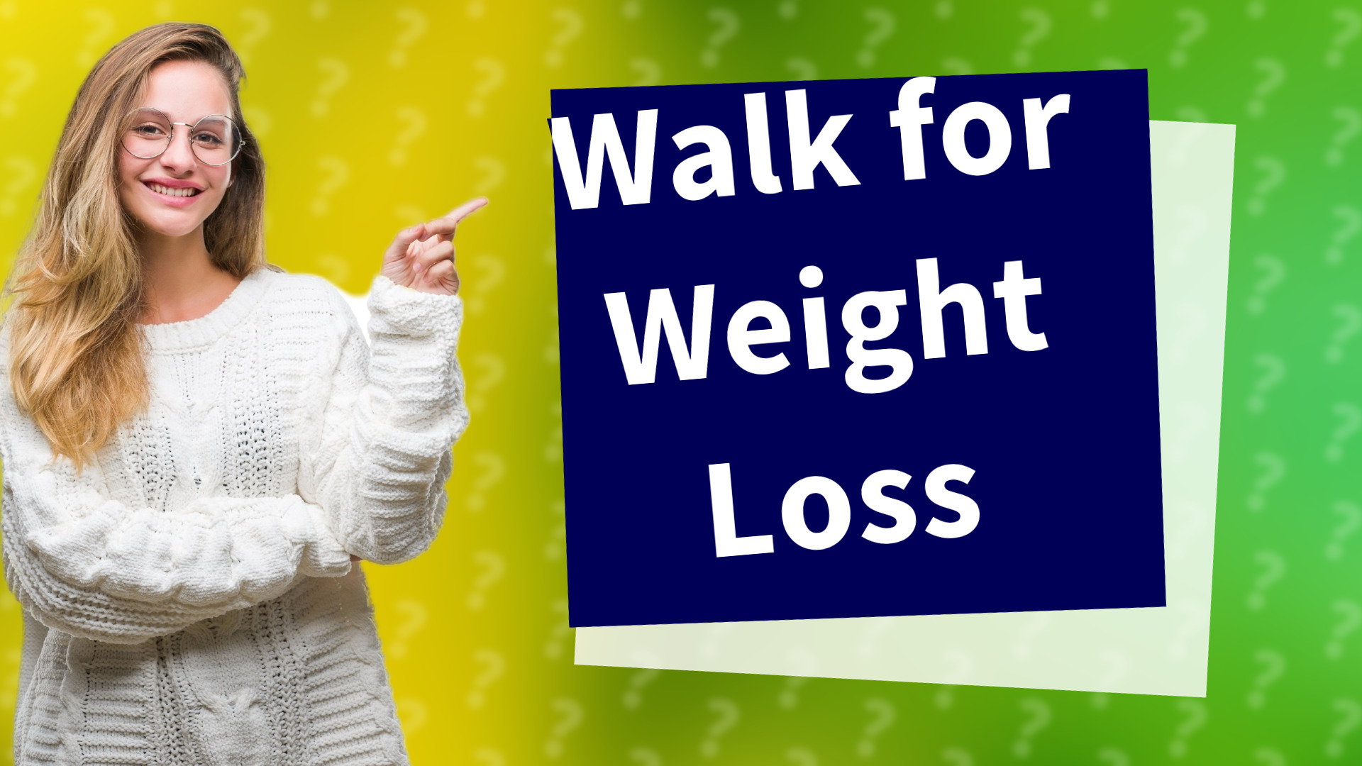 Walk for Weight Loss