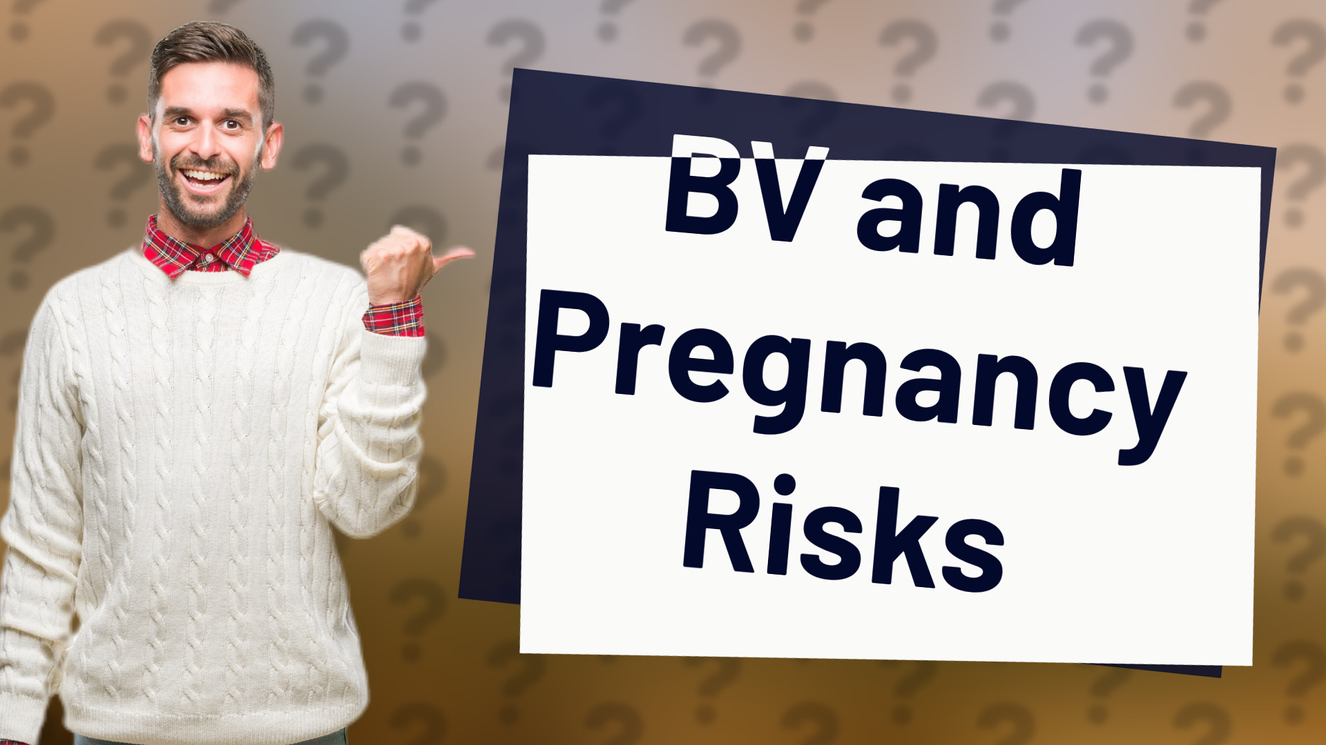 BV and Pregnancy Risks