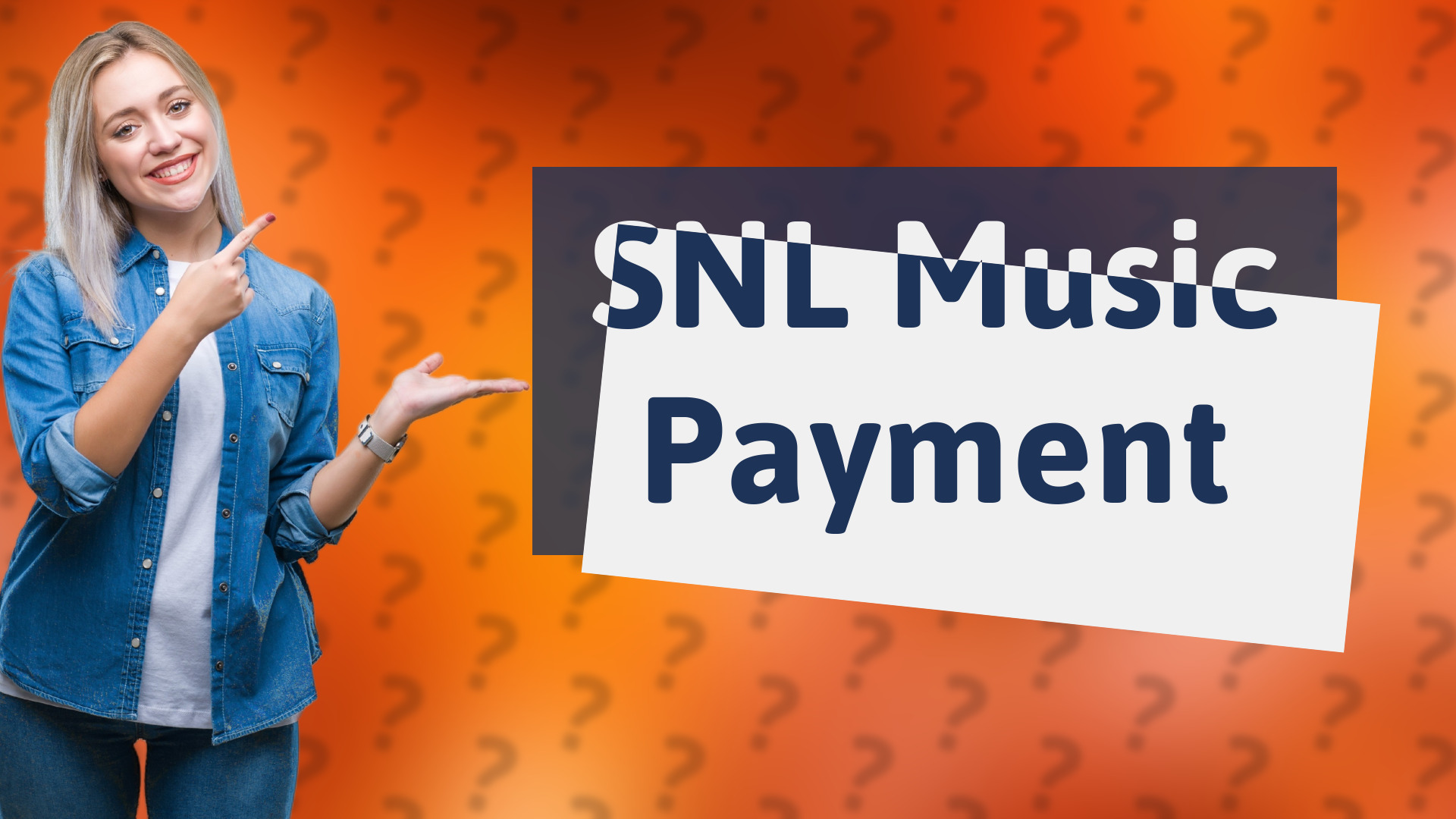 SNL Music Payment