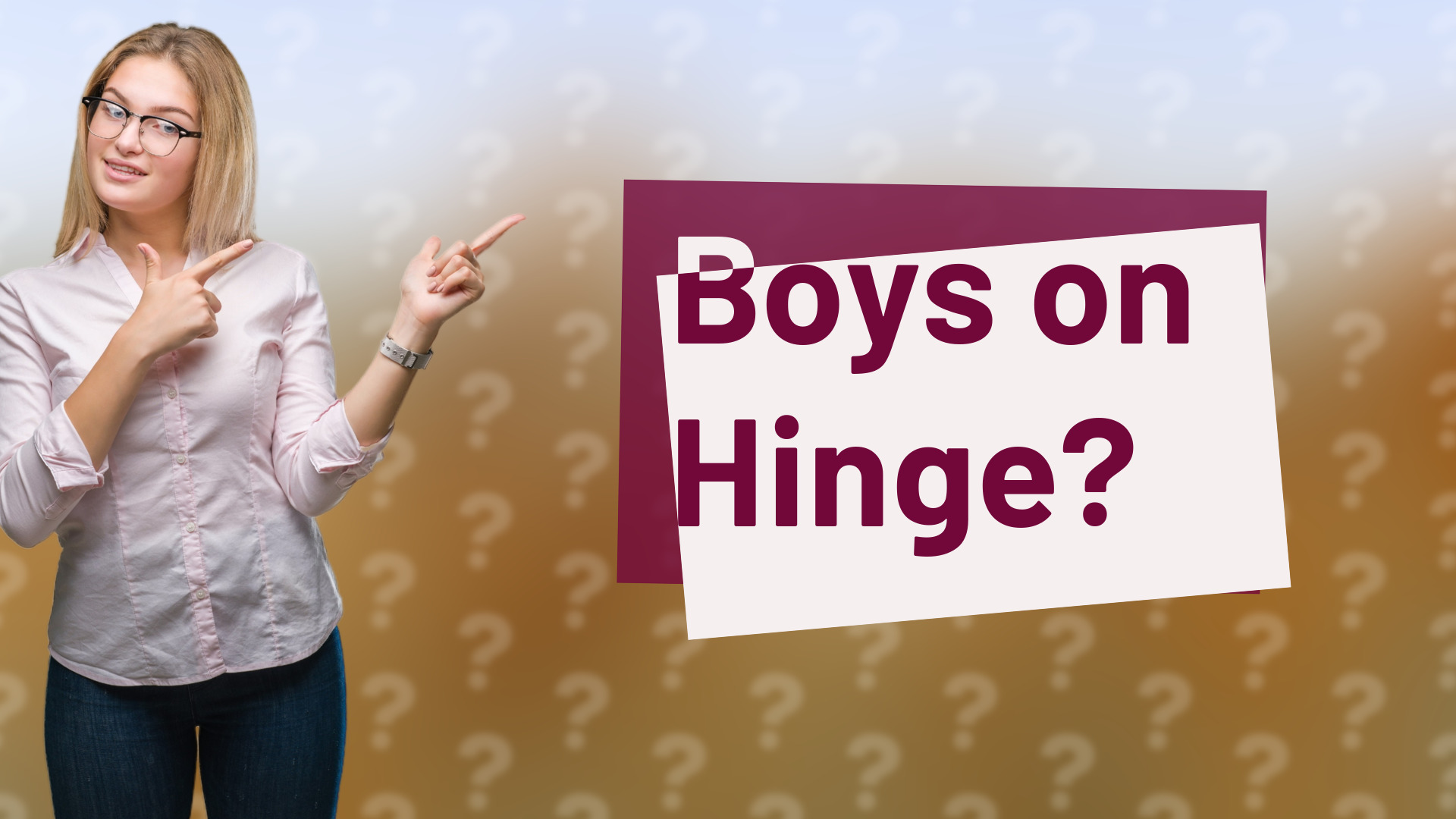 Boys on Hinge?