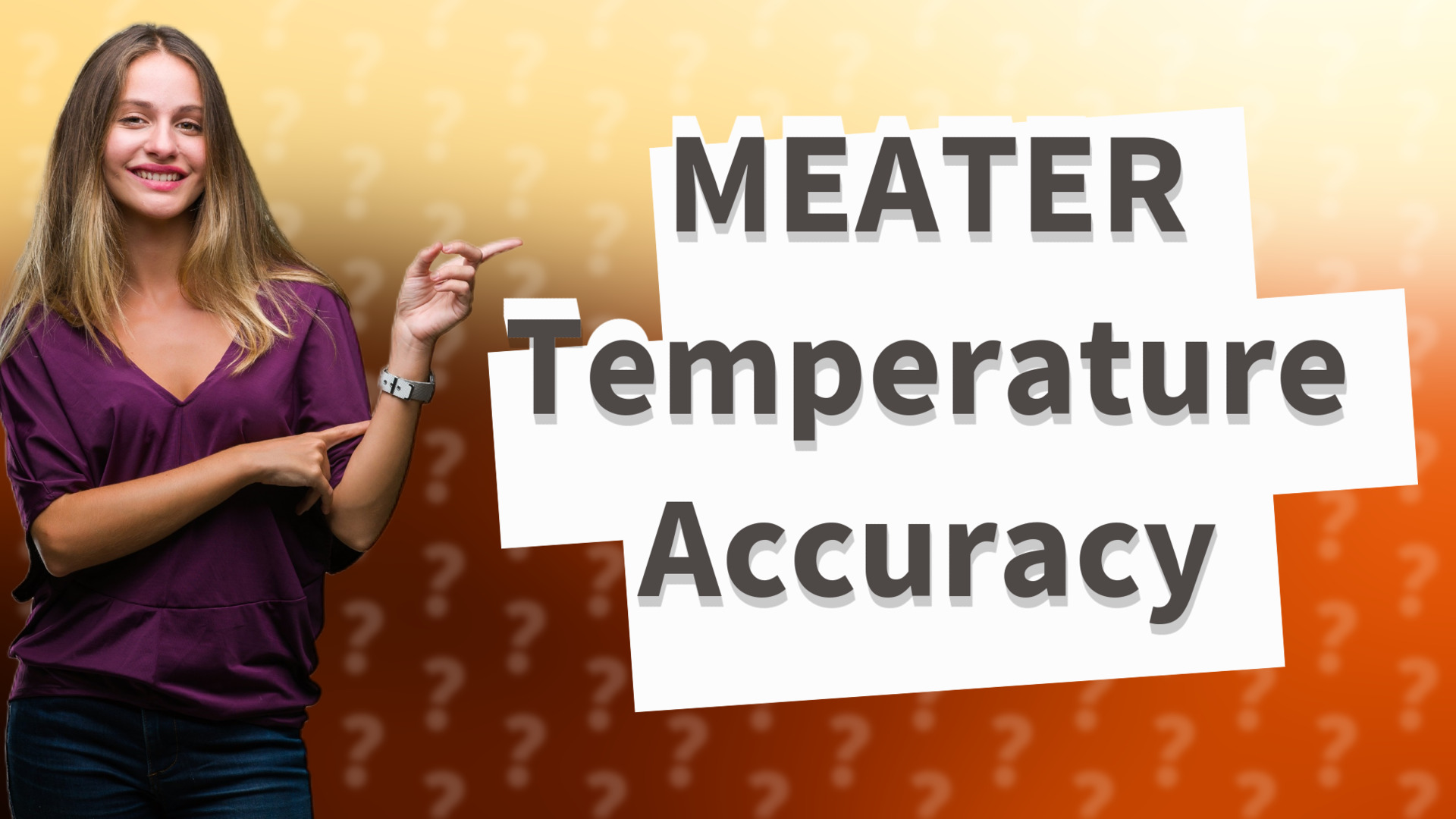 MEATER Temperature Accuracy