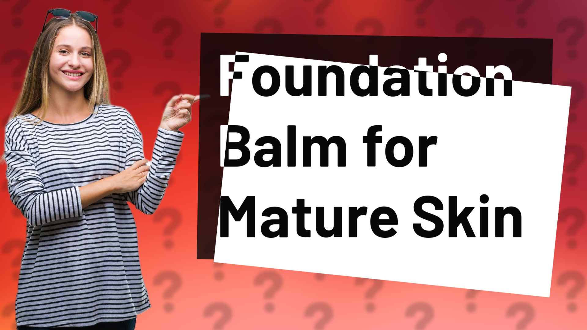 Foundation Balm for Mature Skin
