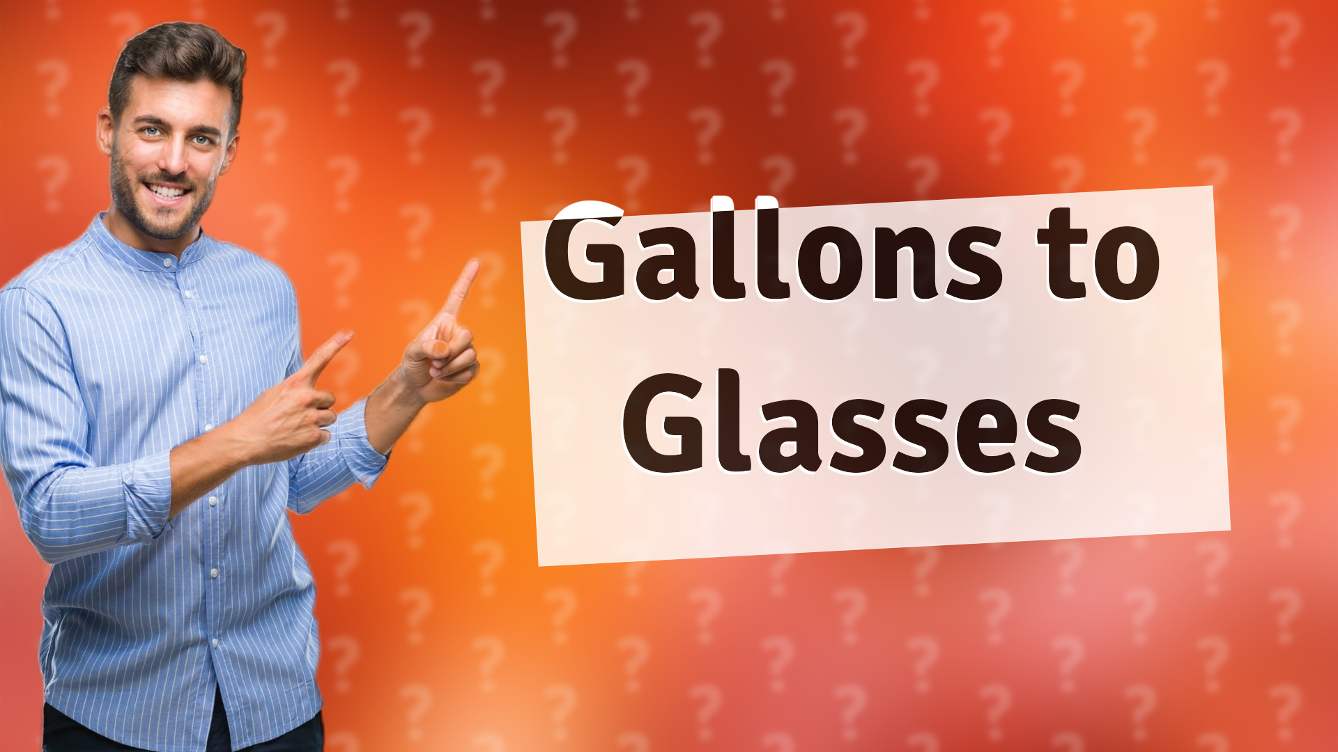 Gallons to Glasses