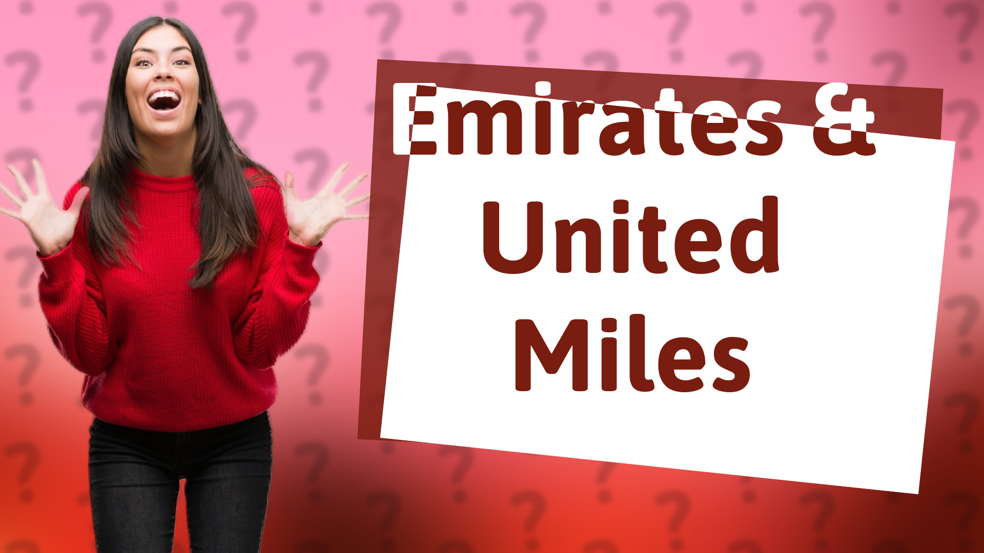 Emirates & United Miles