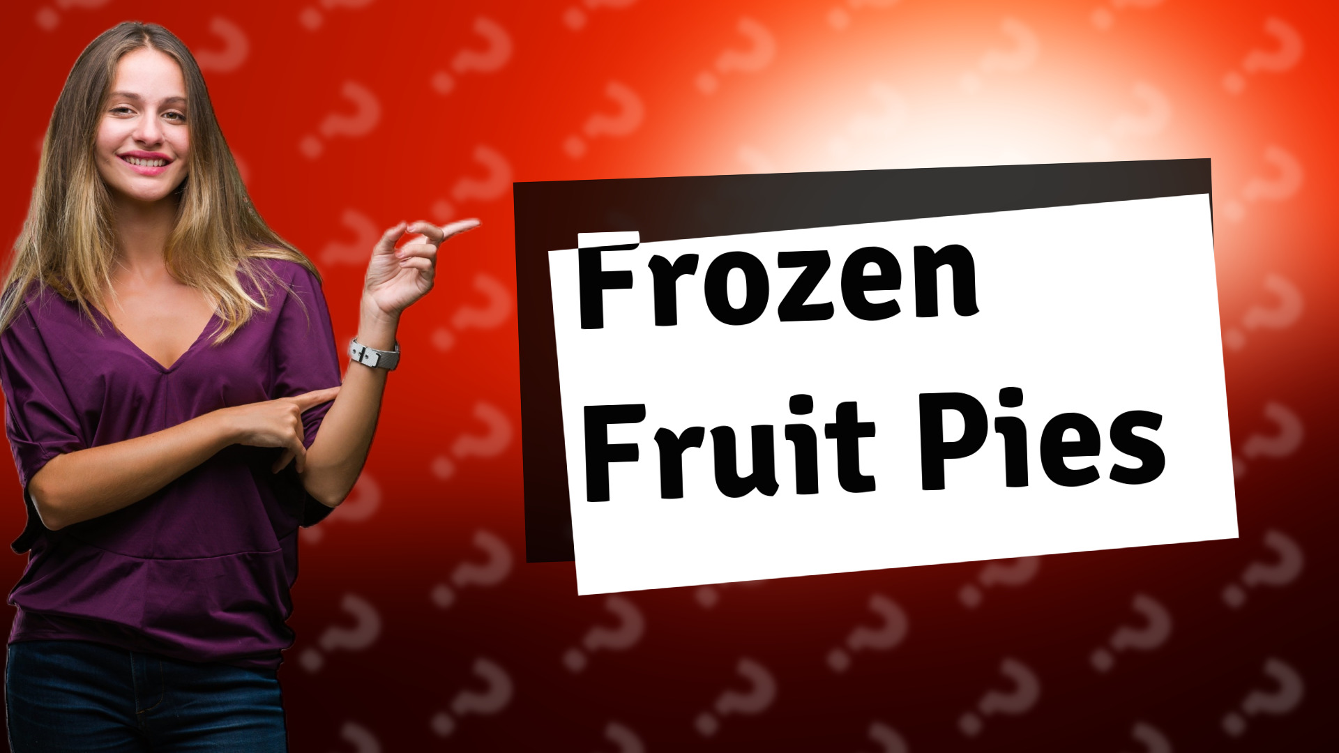Frozen Fruit Pies