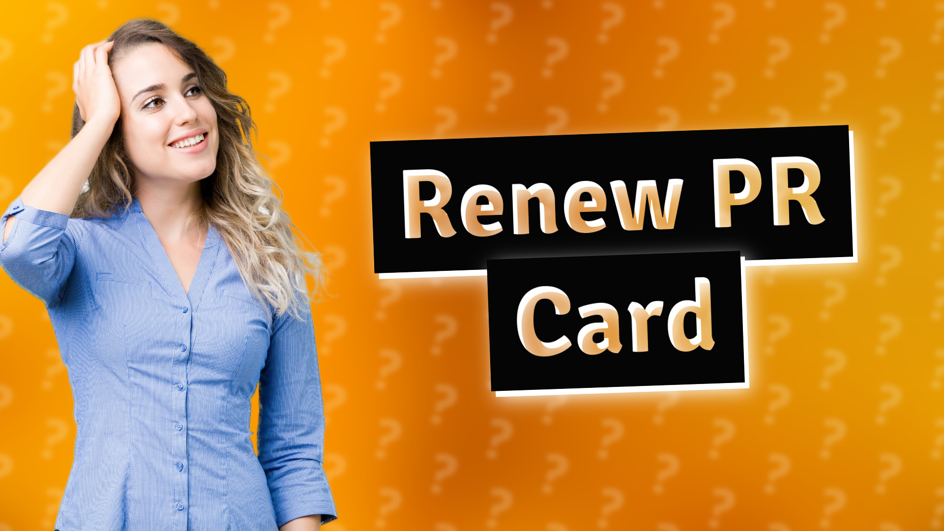 Renew PR Card