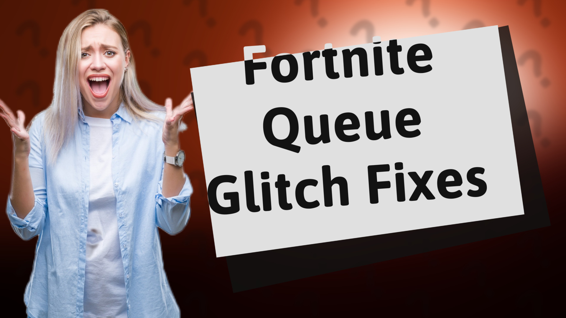 Fortnite Queue Glitch Fixes