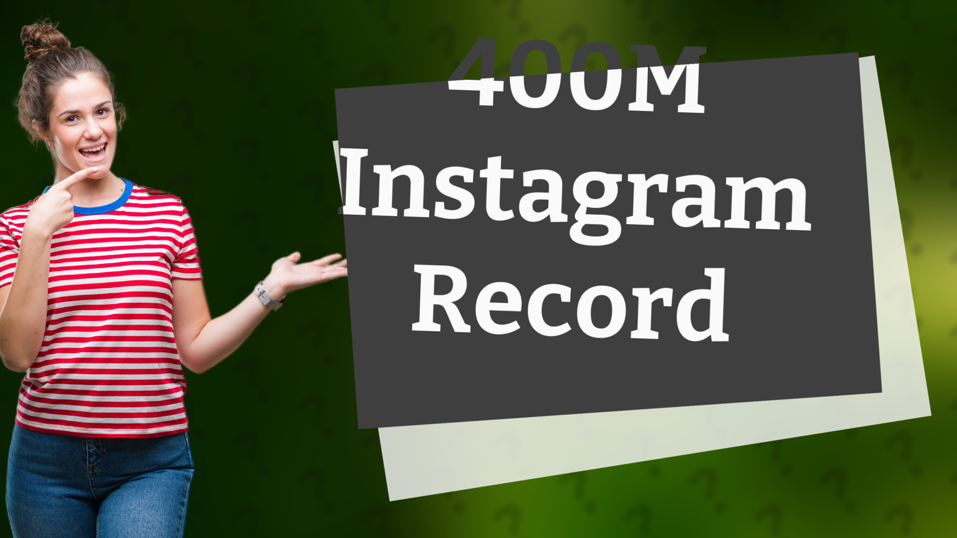 400M Instagram Record