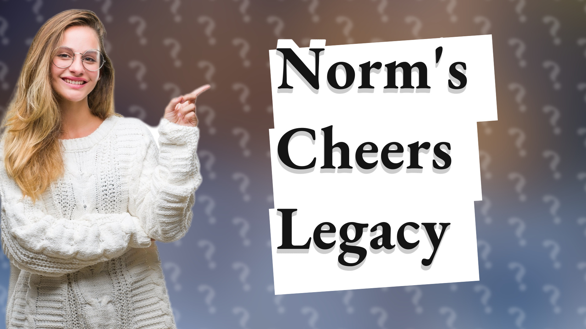 Norm's Cheers Legacy