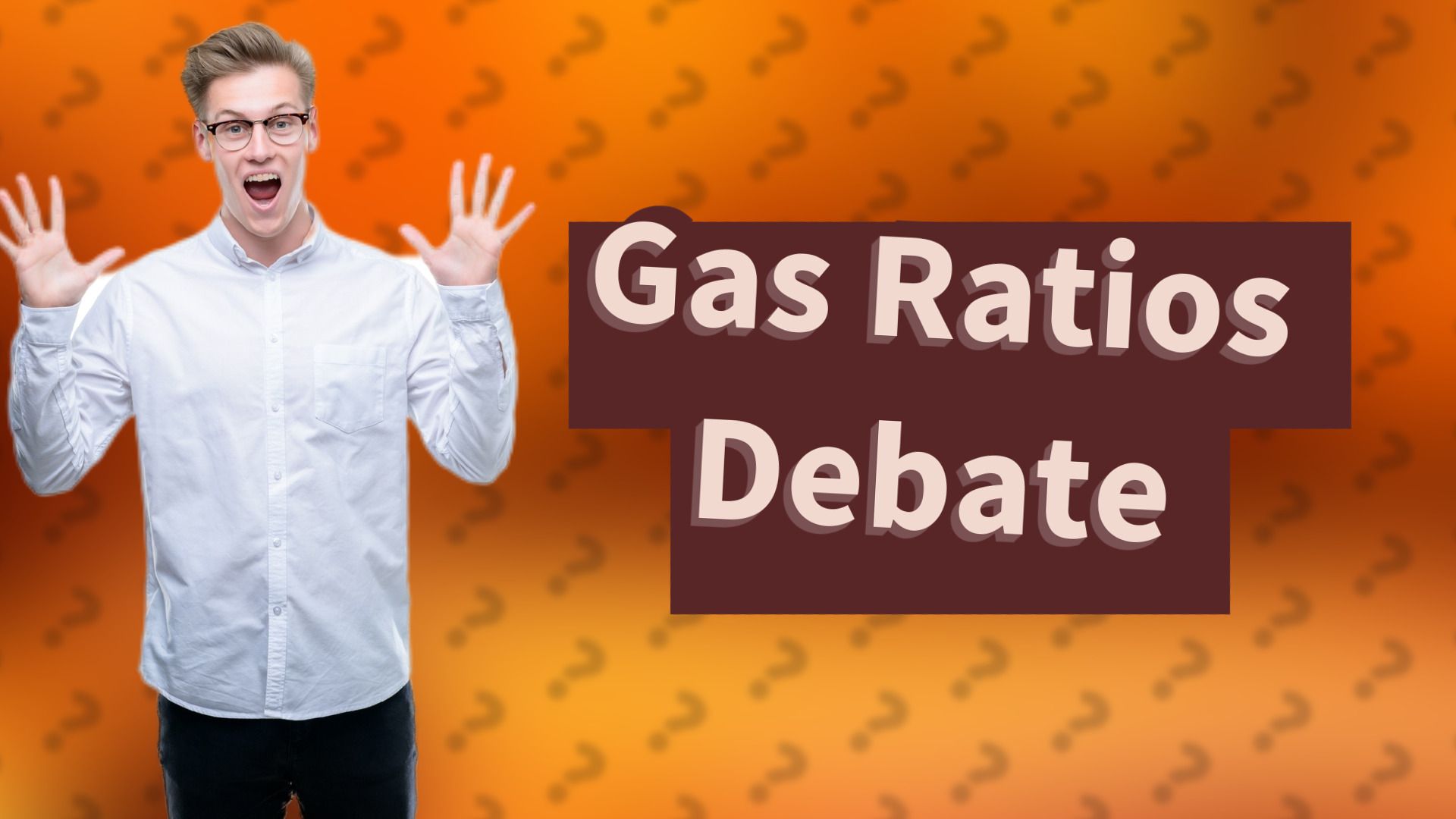 Gas Ratios Debate