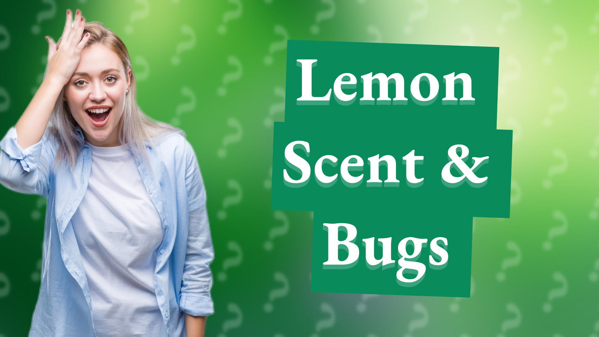 Lemon Scent & Bugs