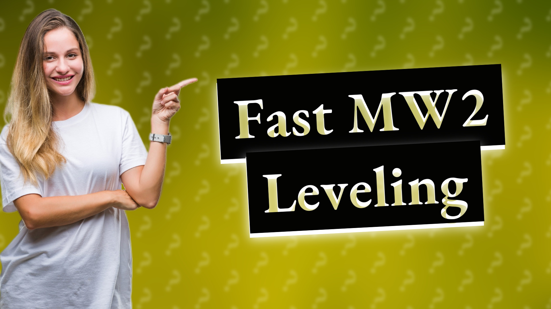 Fast MW2 Leveling