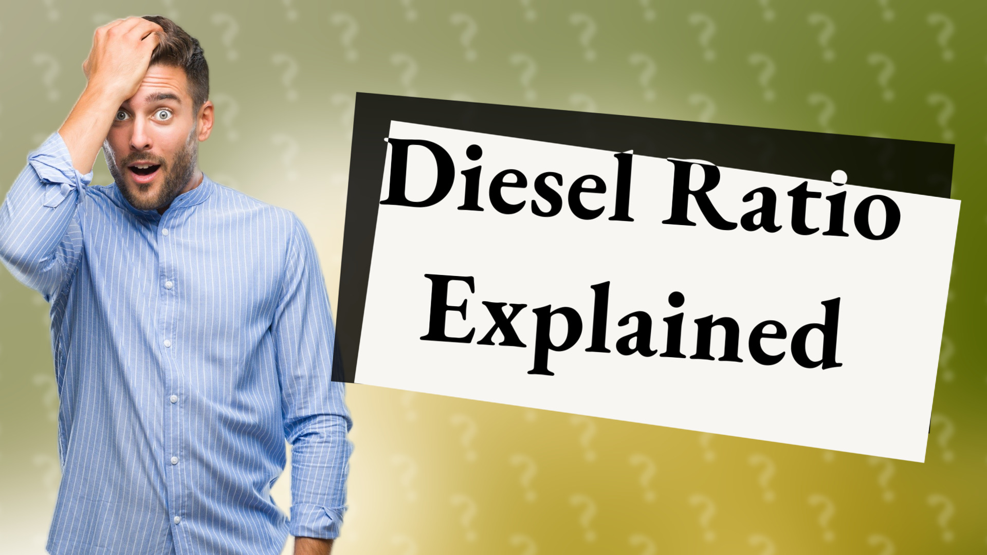 Diesel Ratio Explained