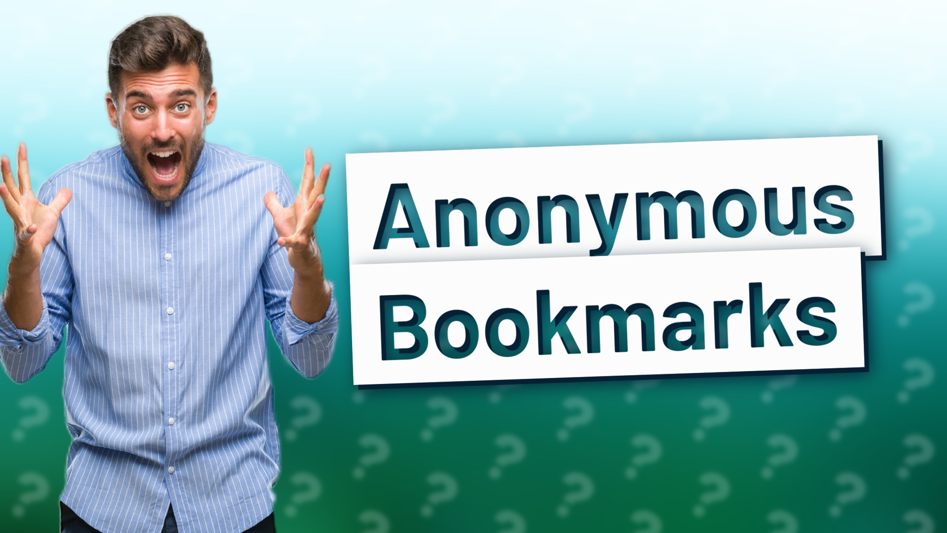 Anonymous Bookmarks