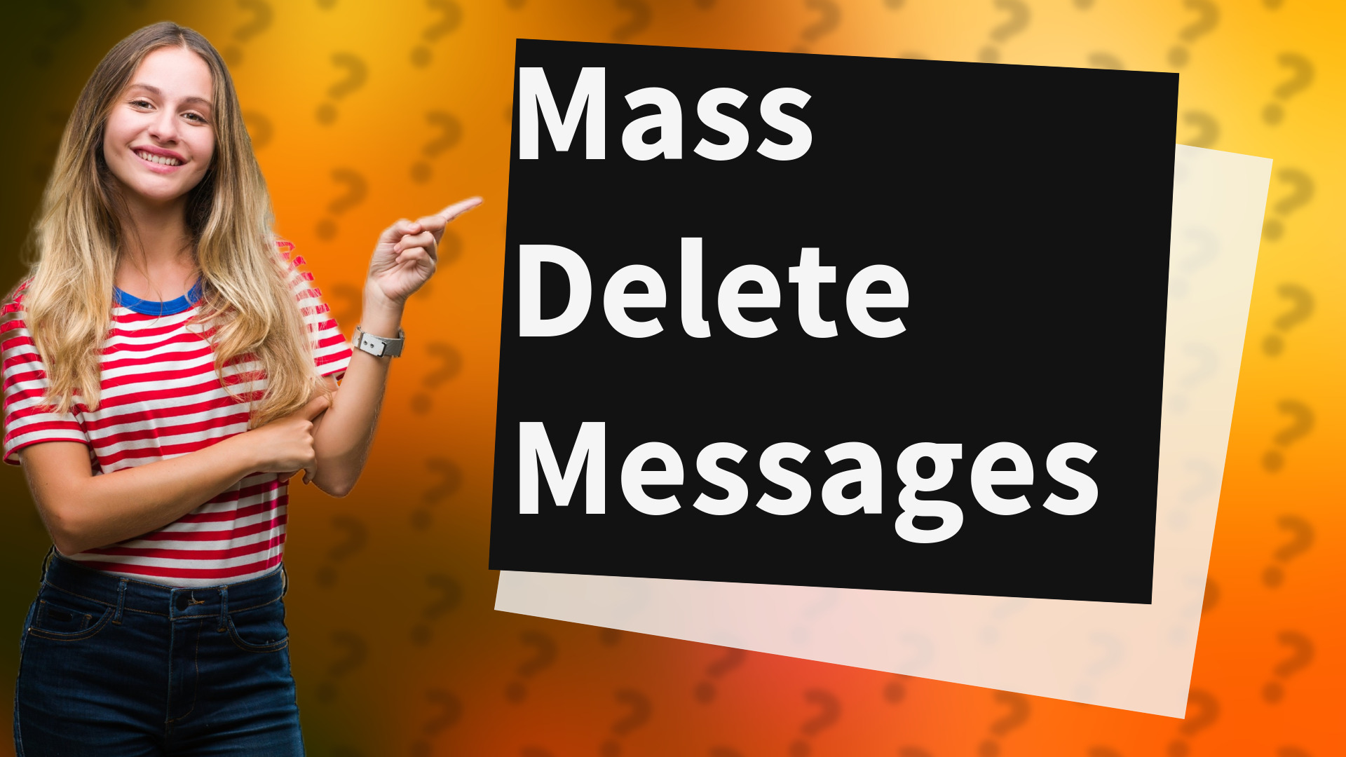 Mass Delete Messages