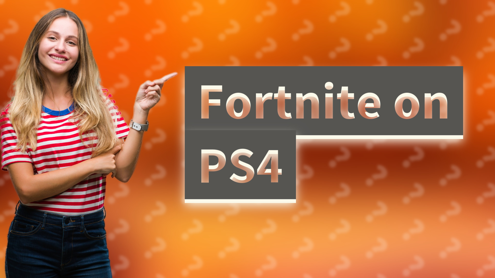 Fortnite on PS4
