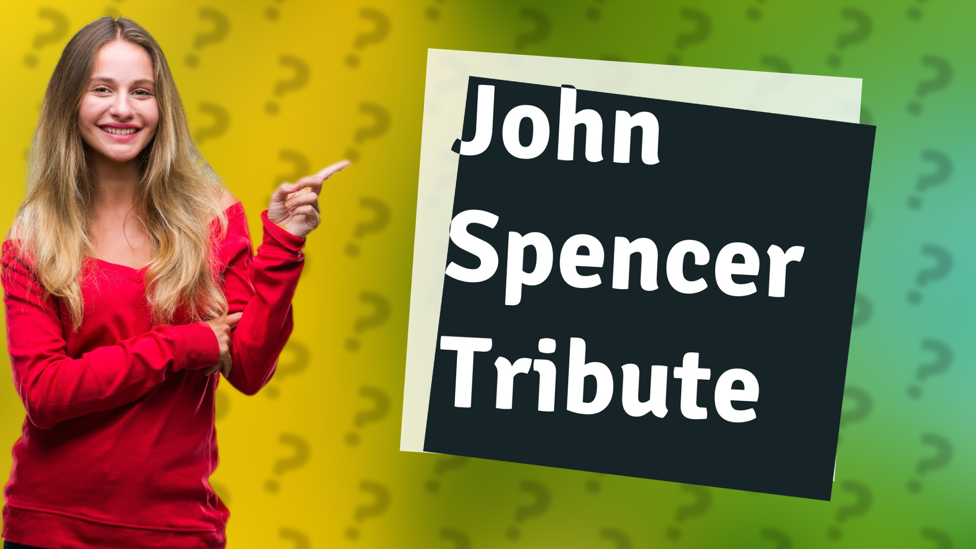 John Spencer Tribute