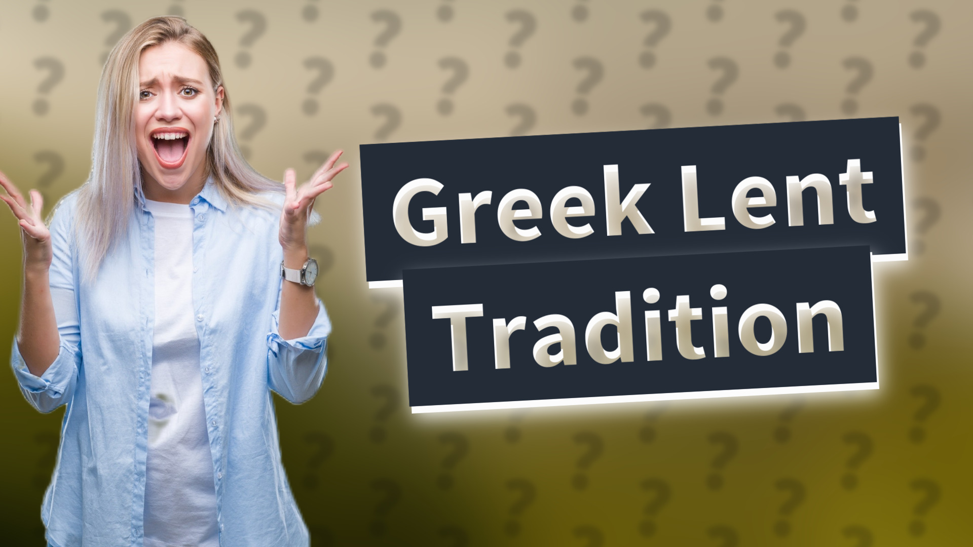 Greek Lent Tradition