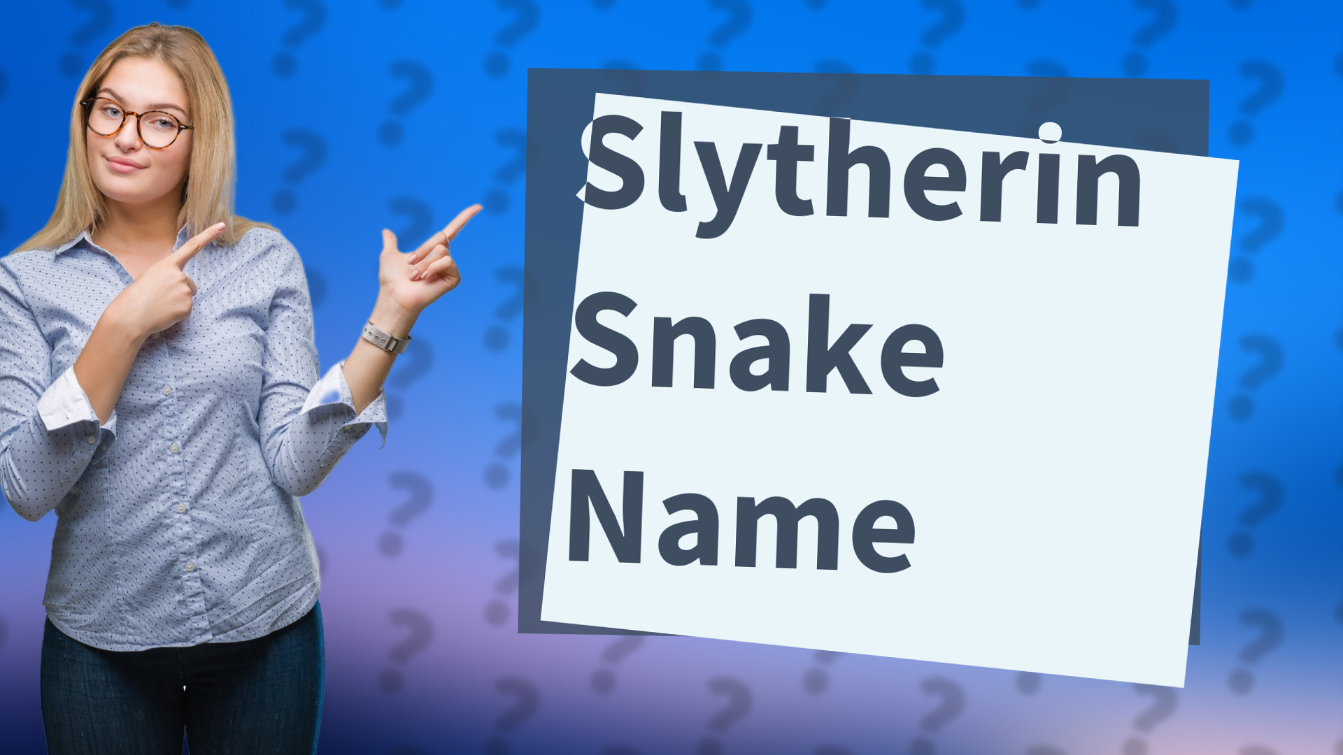 Slytherin Snake Name